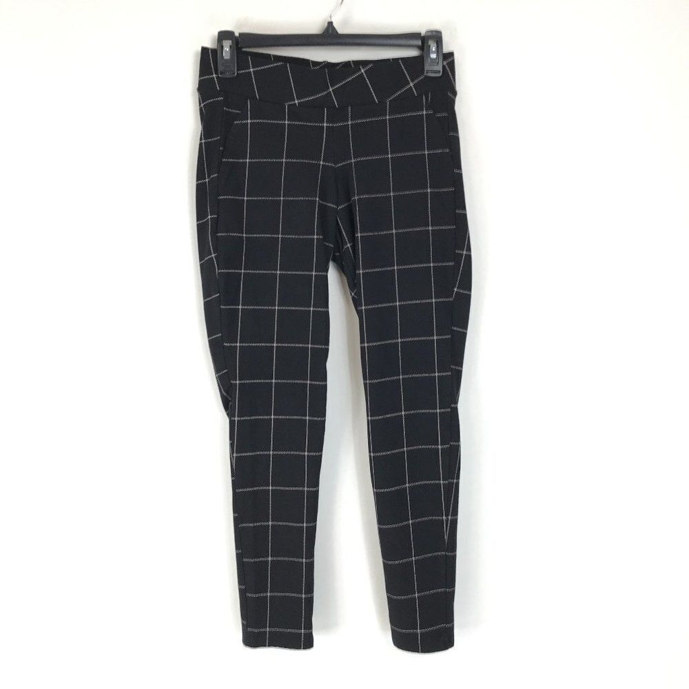 Torrid Pocket Legging Women's Size 10 / M-L Windowpane Plaid Stretch Knit Casual